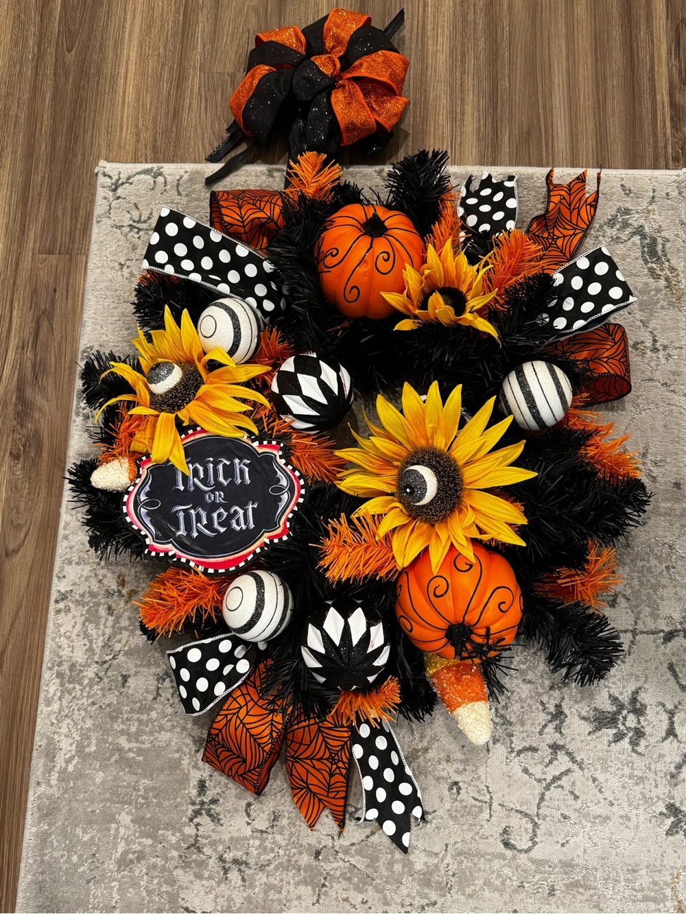 Halloween Door Wreath